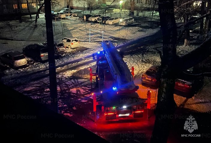 Пожарно - спасательные подразделения государственной противопожарной службы ликвидировали пожар в г.о. Брянск